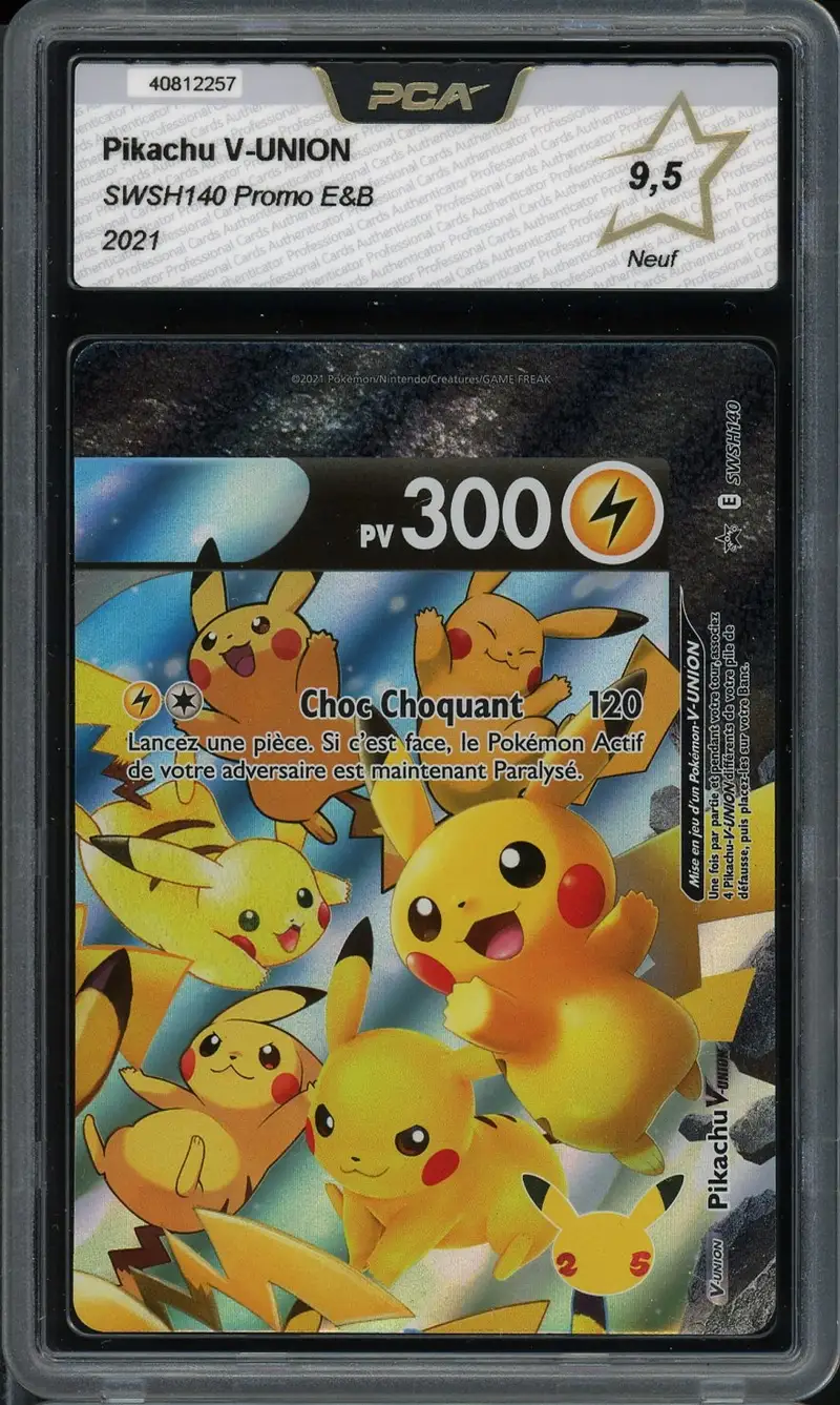 PCA 9.5 Pikachu V Union