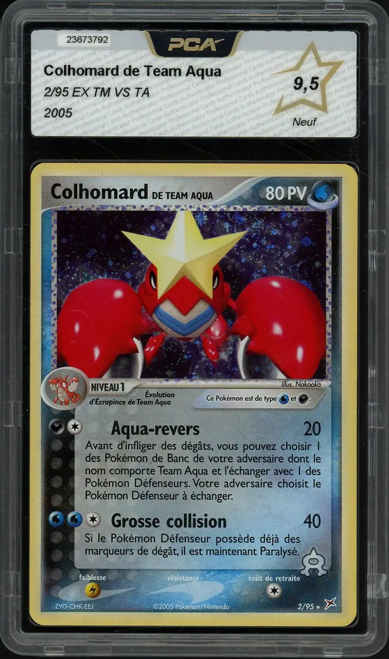 PCA 9.5 Colhomard de Team Aqua Holo
