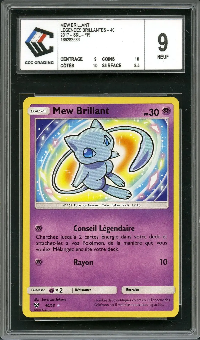 CCC 9 Mew Brillant Holo