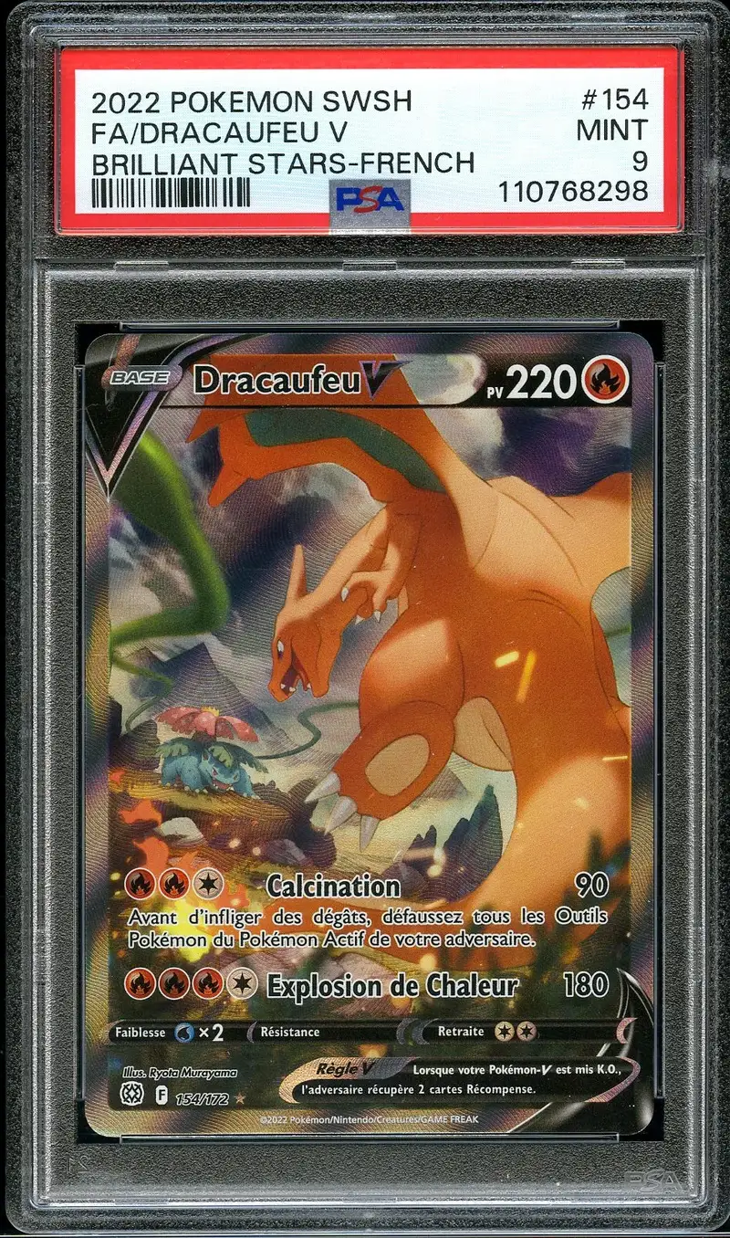 PSA 9 Dracaufeu V