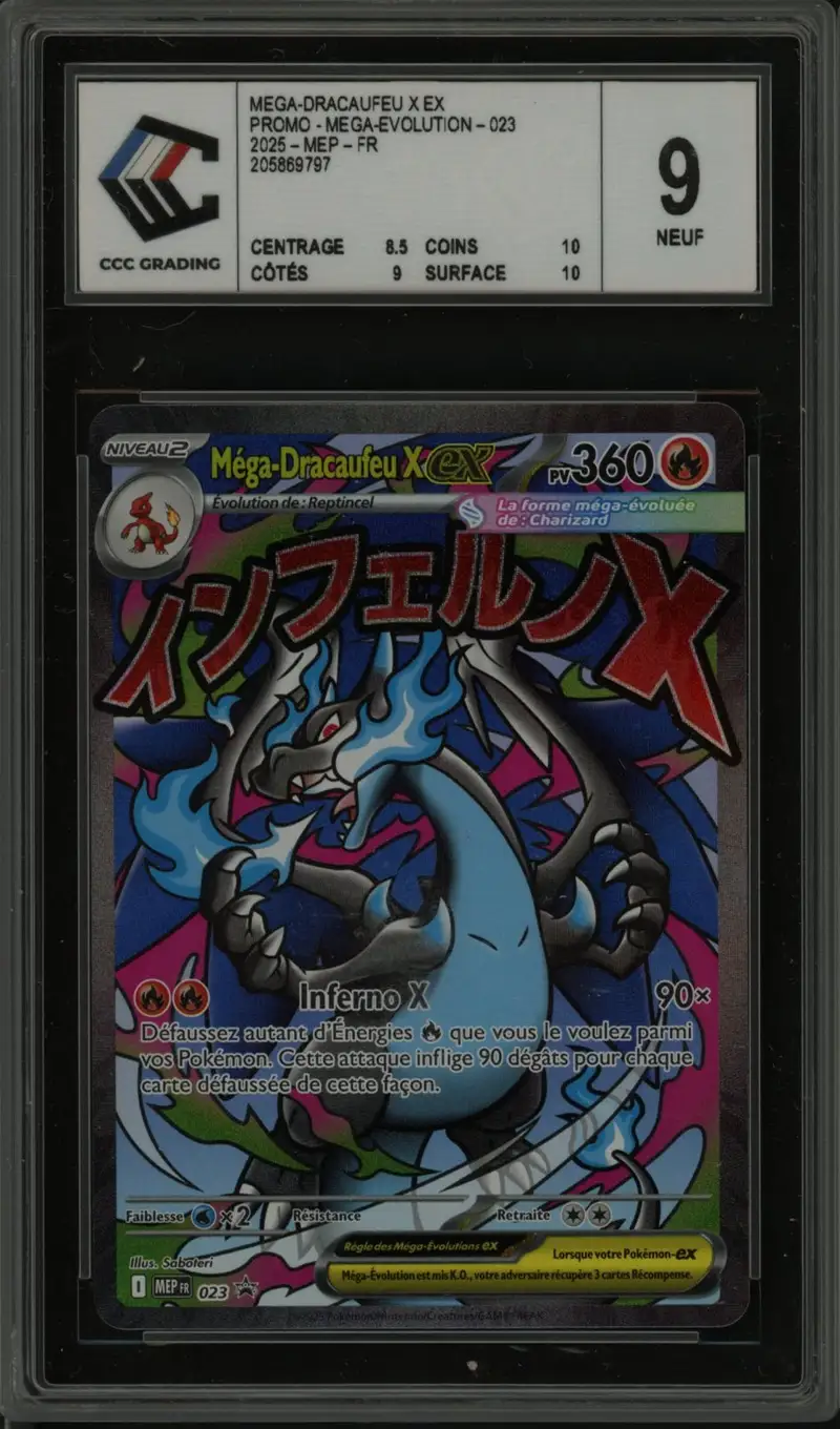 CCC 9 Méga Dracaufeu X Ex