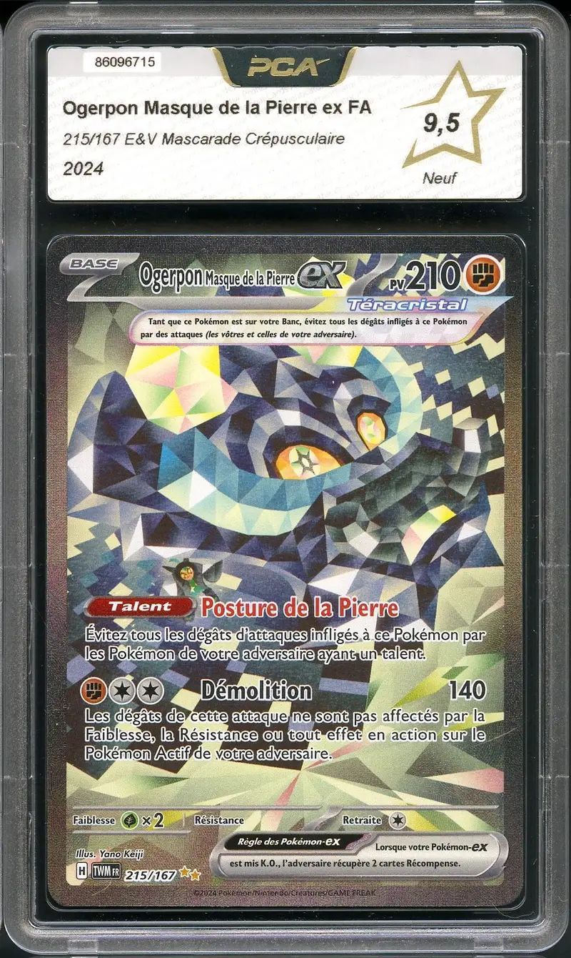 PCA 9.5 Ogerpon Masque de la Pierre Ex