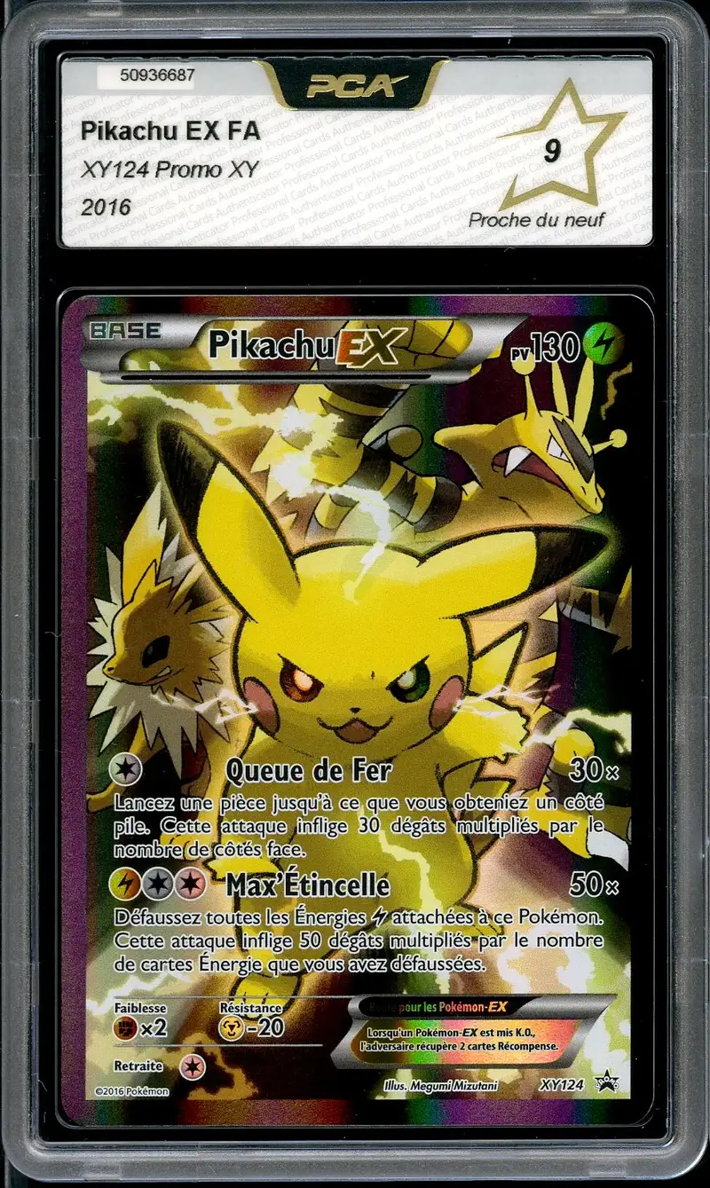 PCA 9 Pikachu Ex