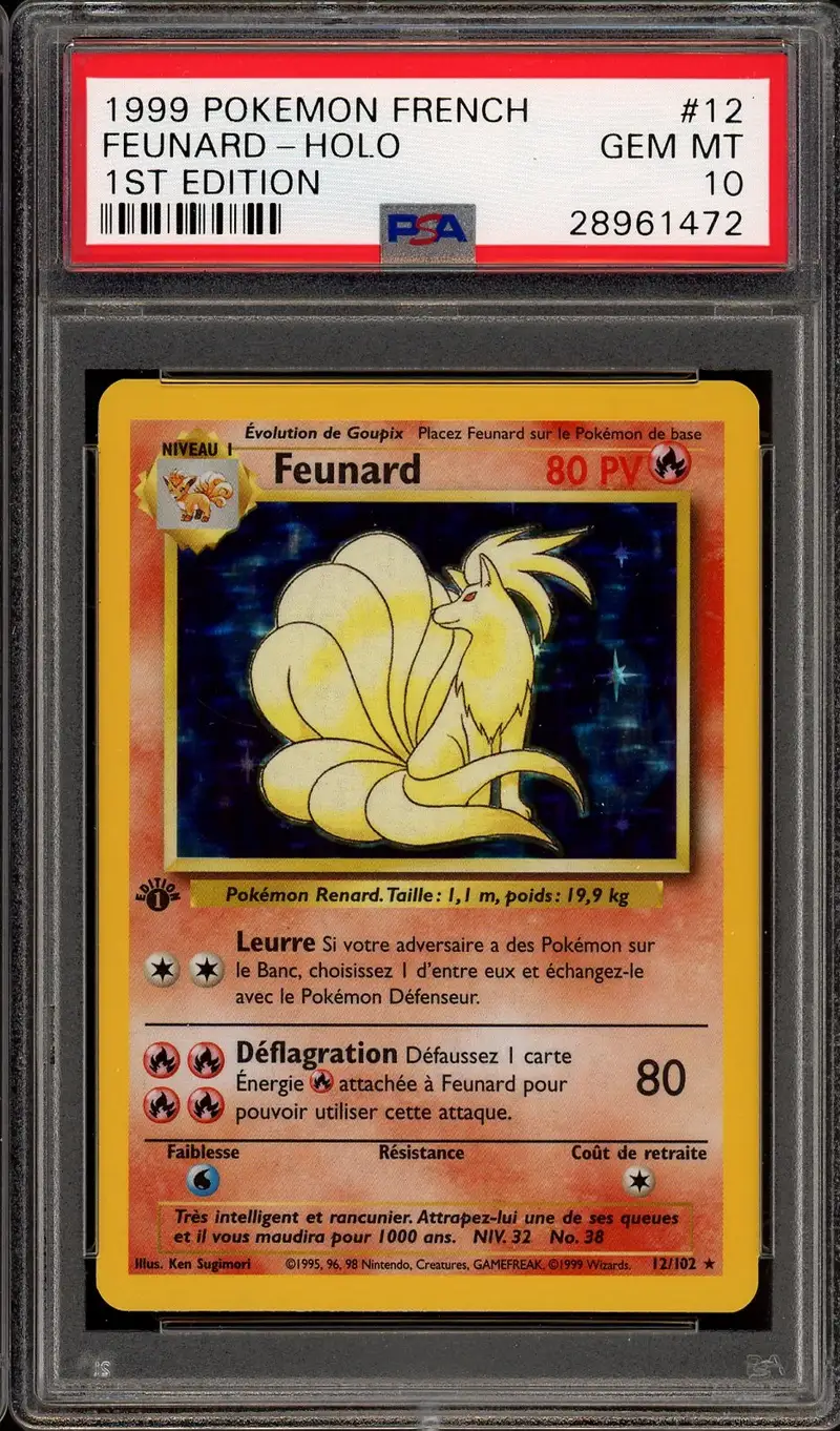 PSA 10 Feunard Holo