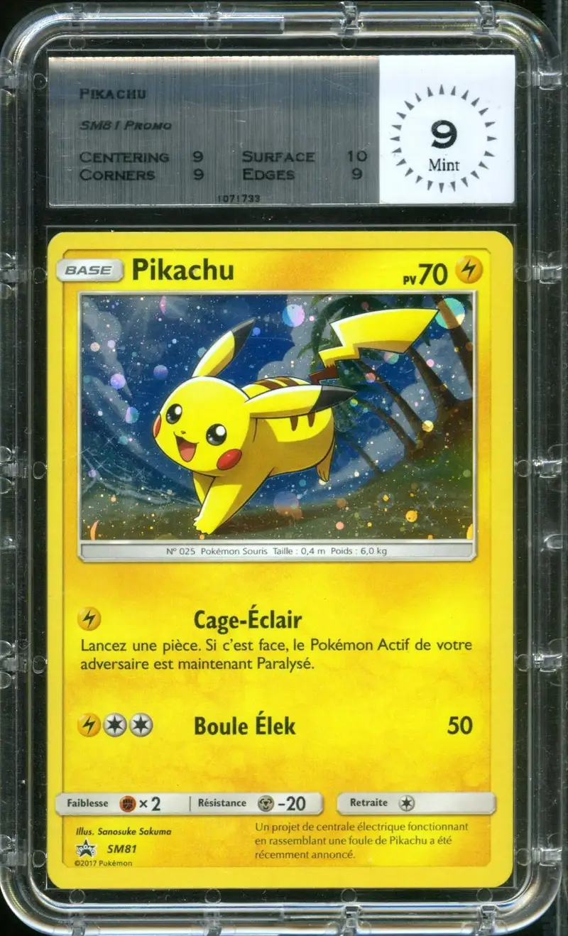 MTG 9 Pikachu Holo