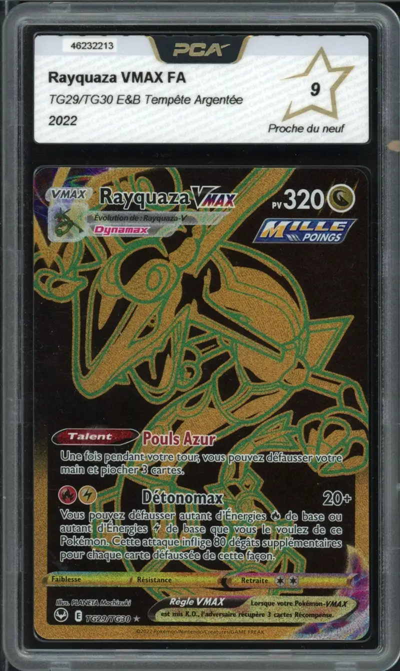 PCA 9 Rayquaza VMax Gold