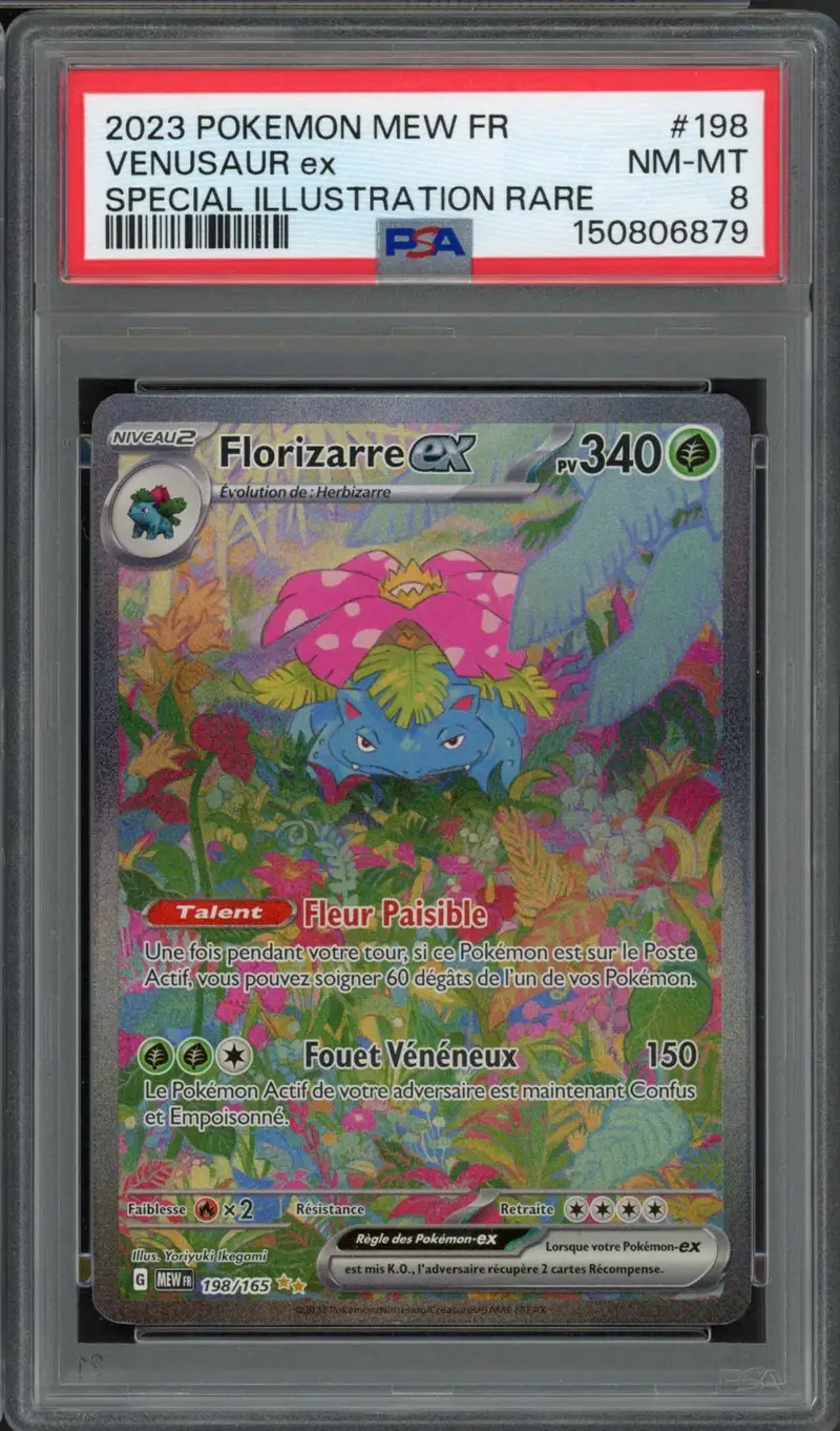 PSA 8 Florizarre Ex