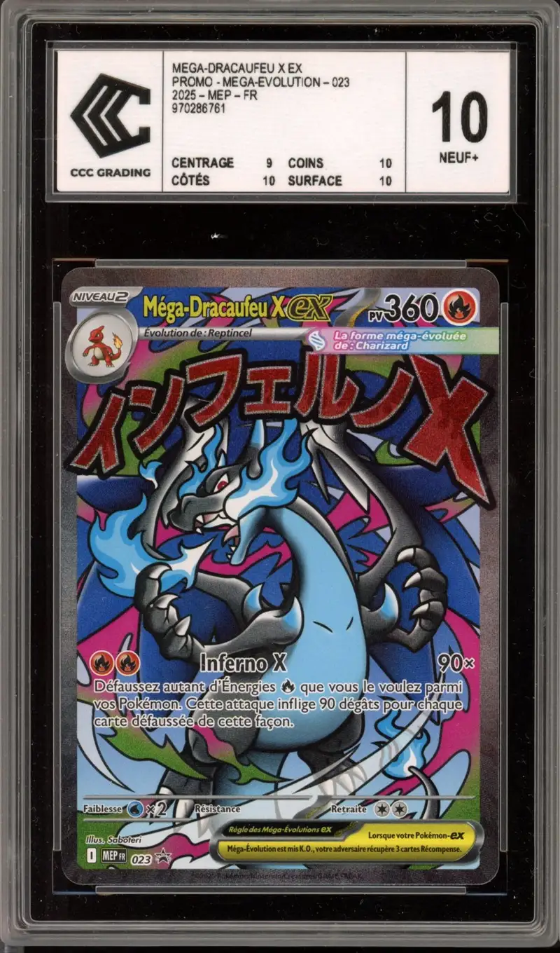 CCC 10 Méga Dracaufeu X Ex