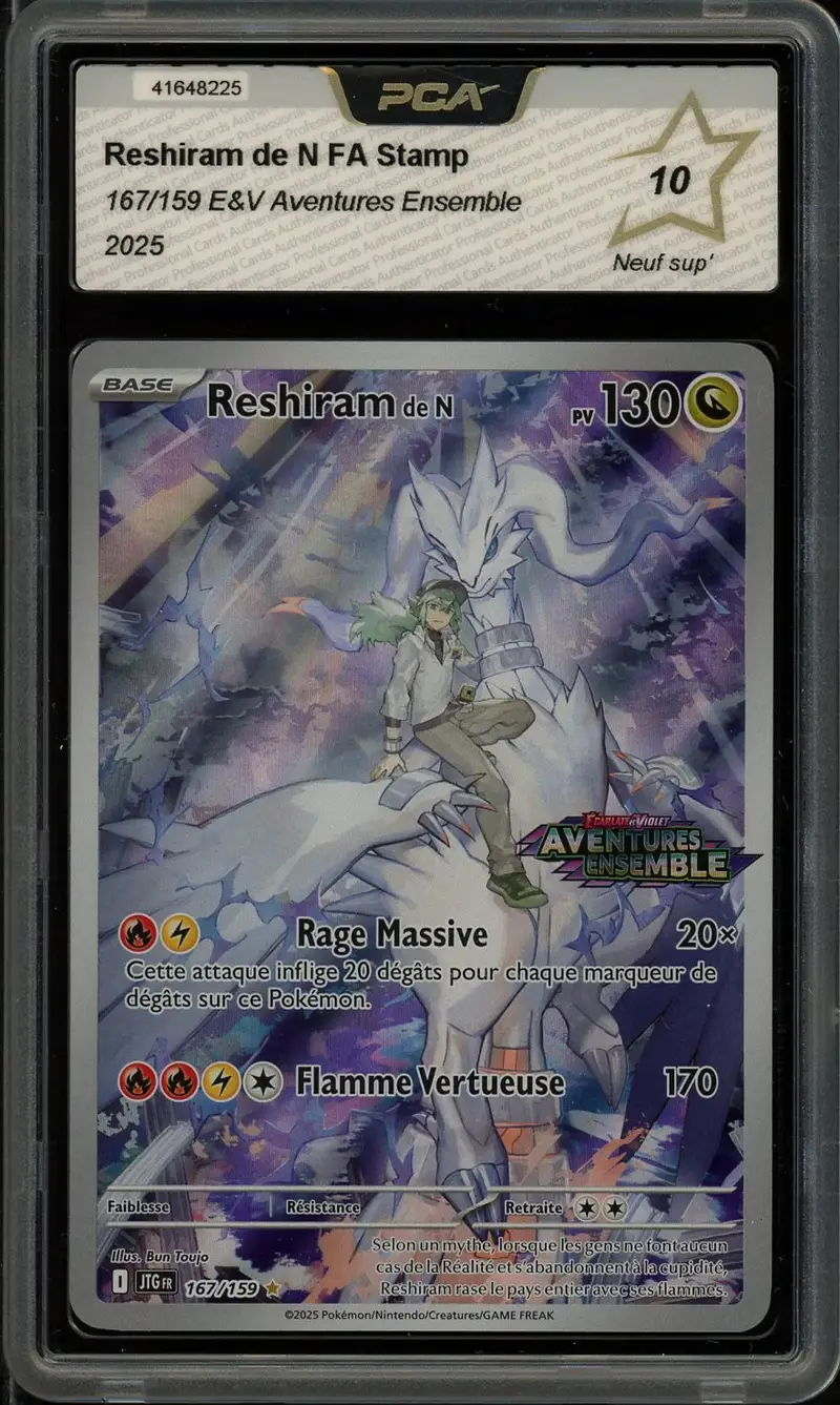 PCA 10 Reshiram de N Stamp