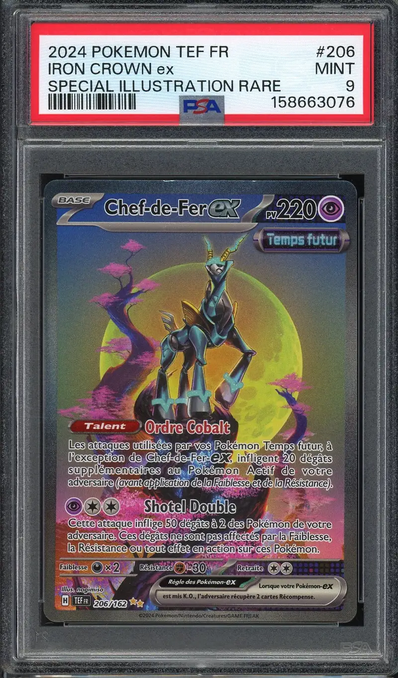 PSA 9 Chef-de-Fer Ex