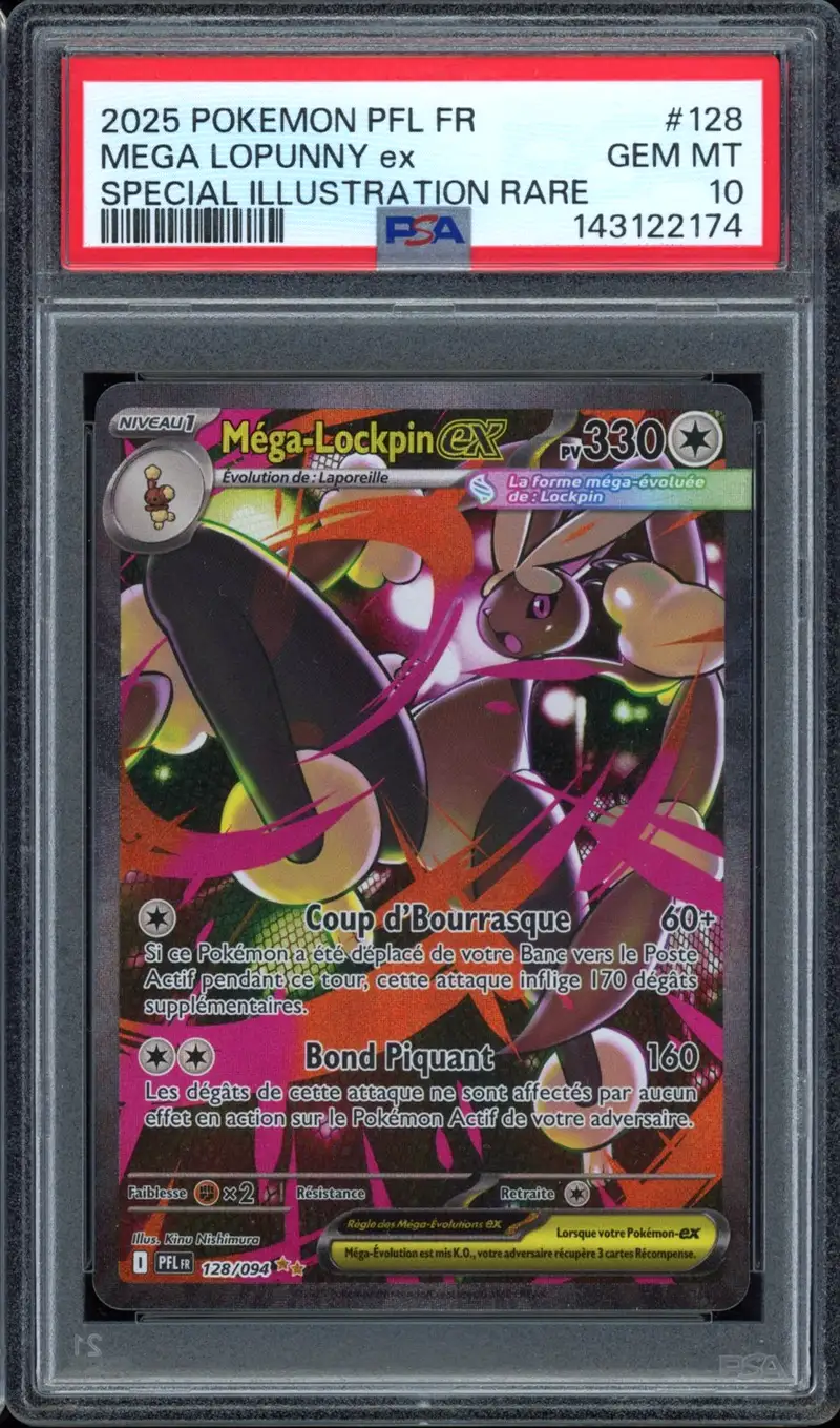 PSA 10 Méga-Lockpin Ex