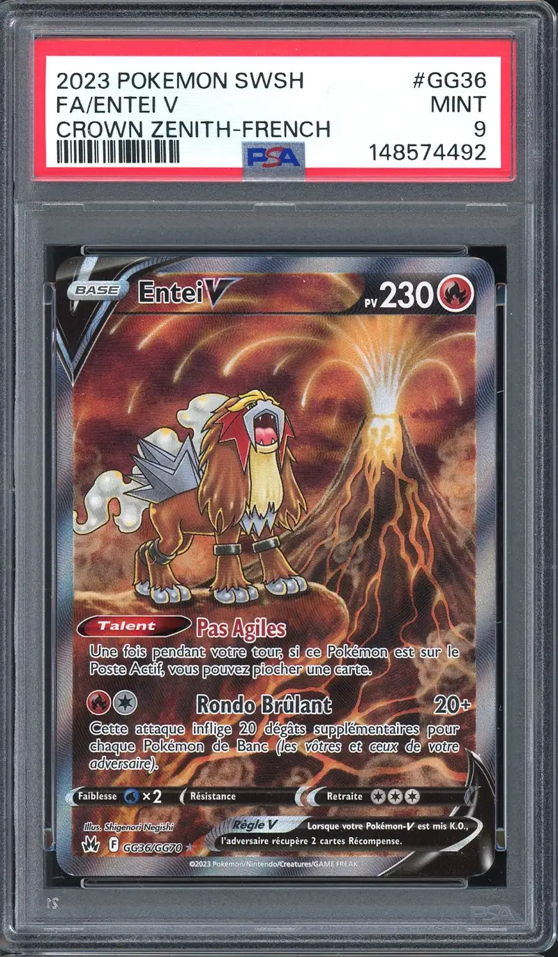 PSA 9 Entei V