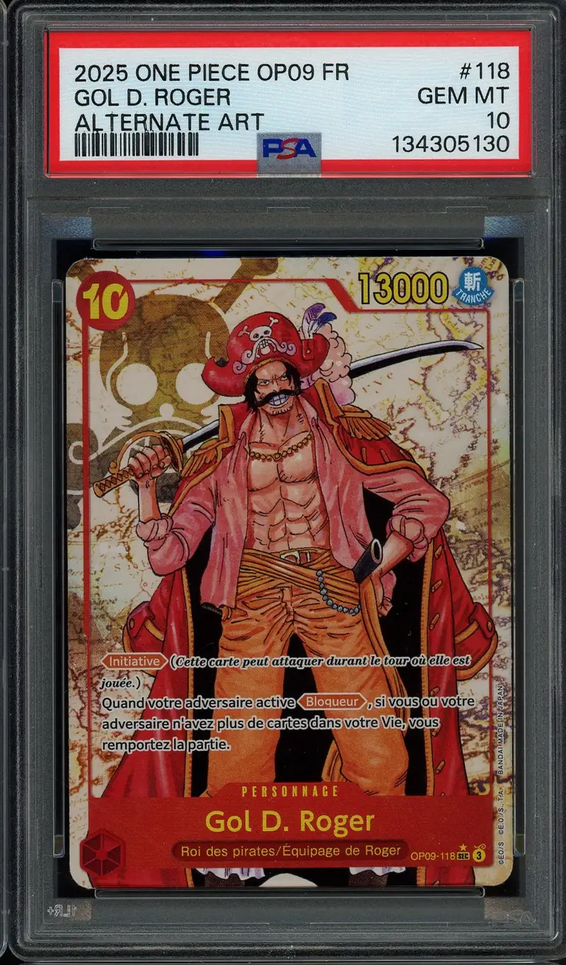 PSA 10 Gol D. Roger