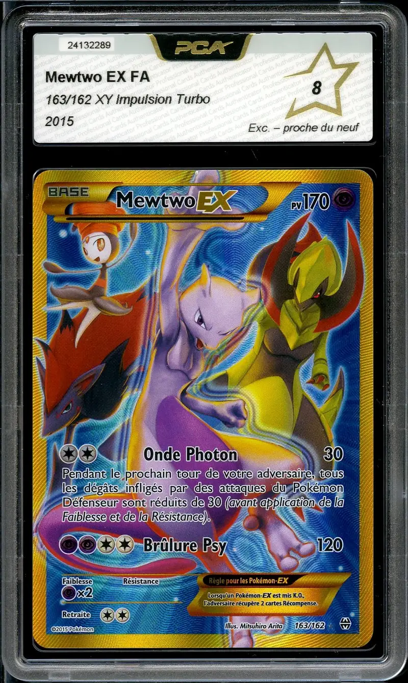 PCA 8 Mewtwo Ex Gold