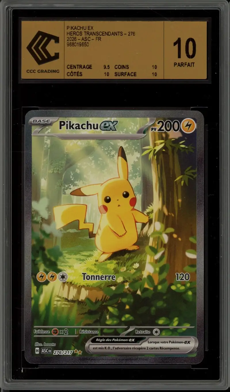 PSA 9 Pikachu