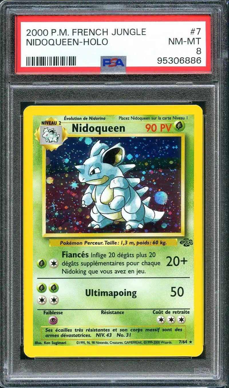PSA 8 Nidoqueen Holo