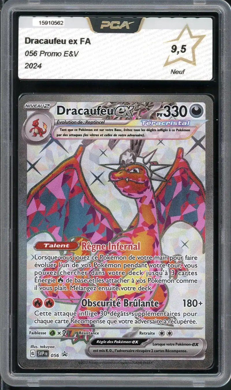 PCA 9.5 Dracaufeu Ex