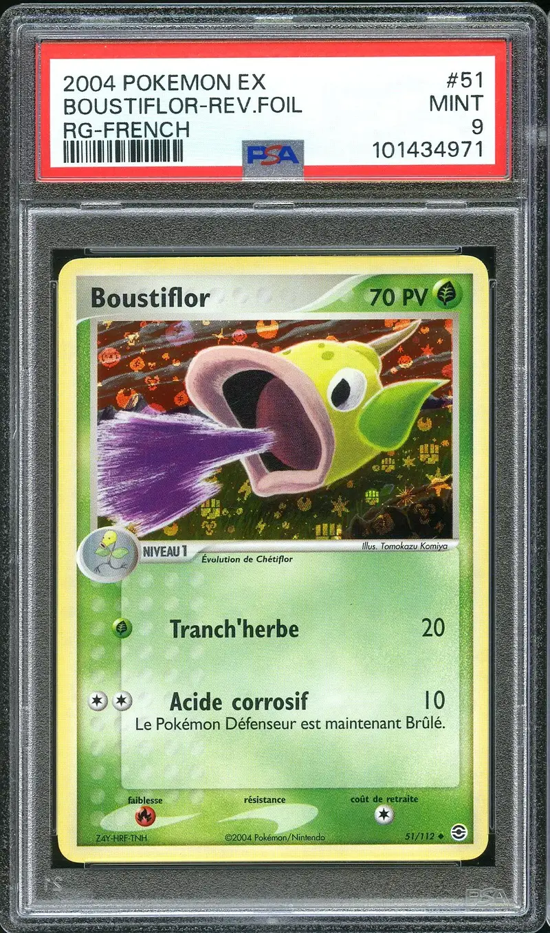 PSA 9 Boustiflor Reverse