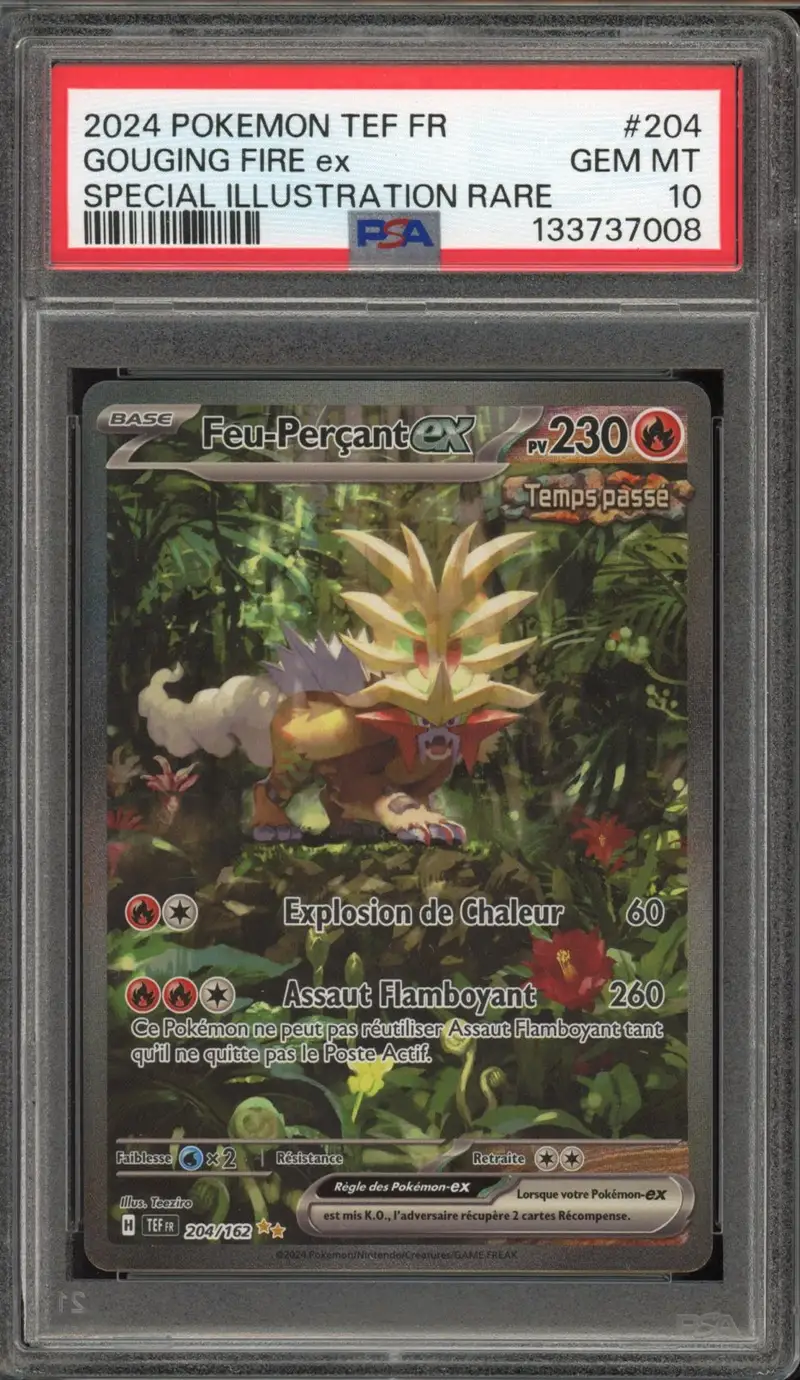 PSA 10 Feu-Perçant Ex