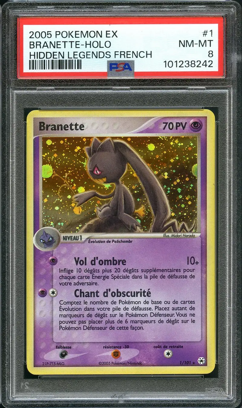 PSA 8 Branette Holo