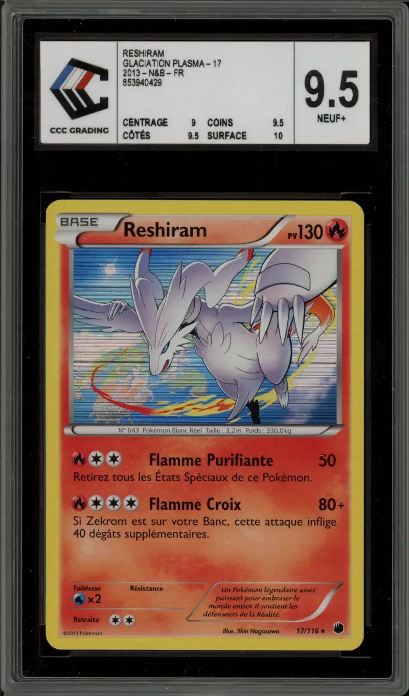 CCC 9.5 Reshiram Holo