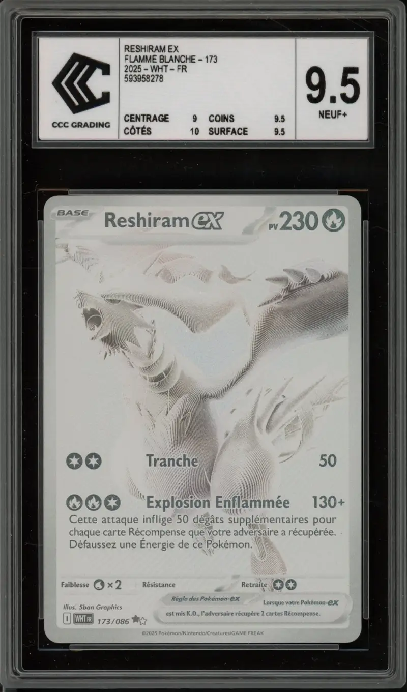 CCC 9.5 Reshiram Ex