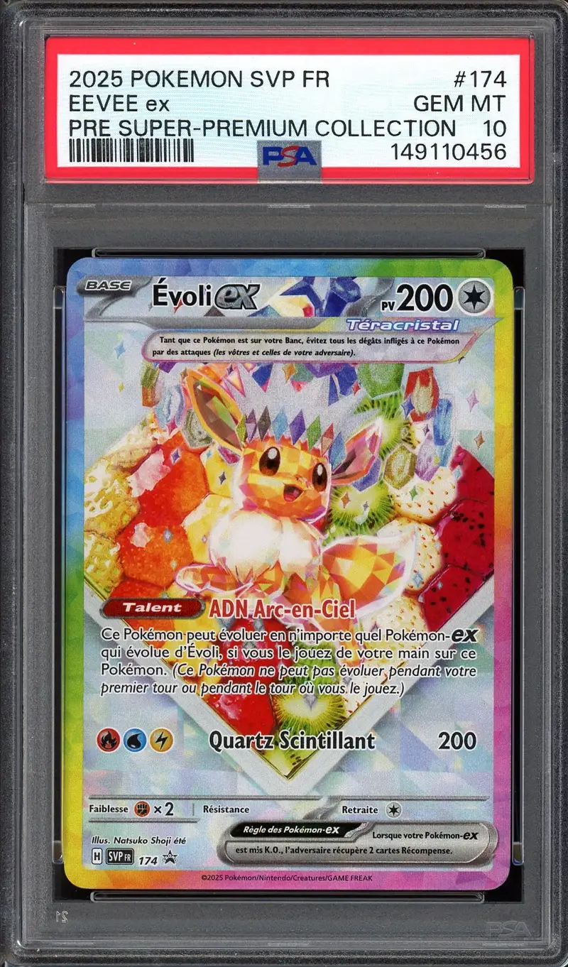 PSA 10 Evoli Ex