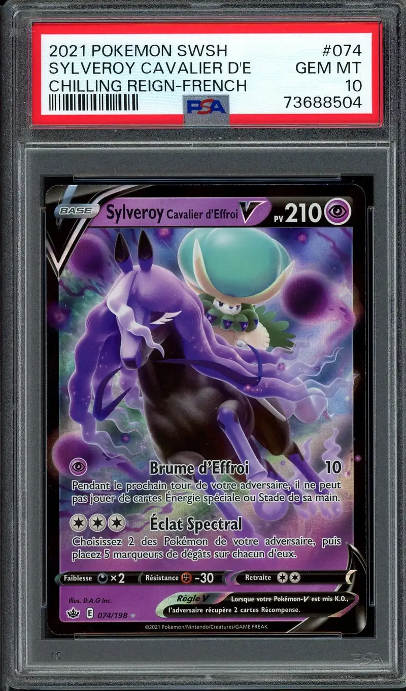 PSA 10 Sylveroy Cavalier d'Effroi V