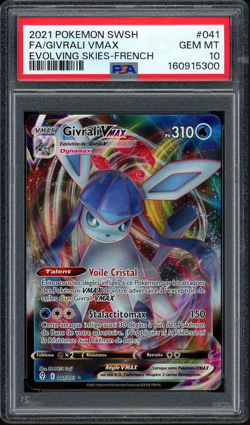 PSA 10 Givrali VMax