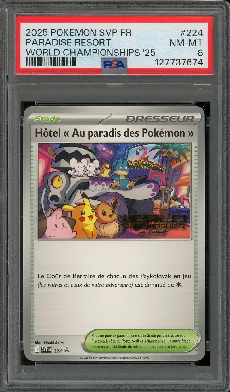 PSA 8 Hôtel "Au Paradis des Pokémon"