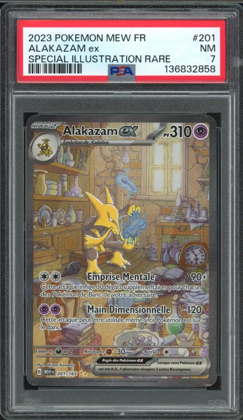 PSA 7 Alakazam Ex