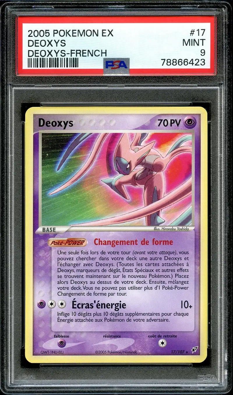 PSA 9 Deoxys