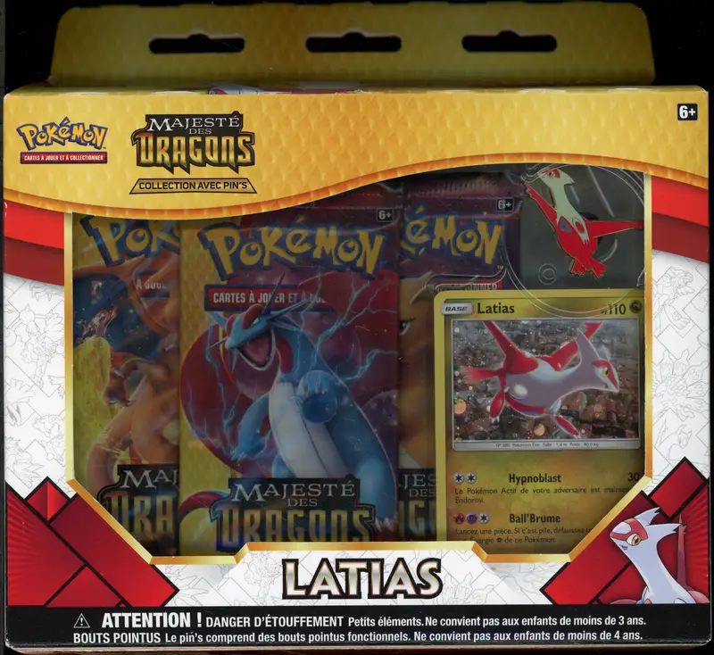 Coffret SL7.5 Majesté des Dragons Latias