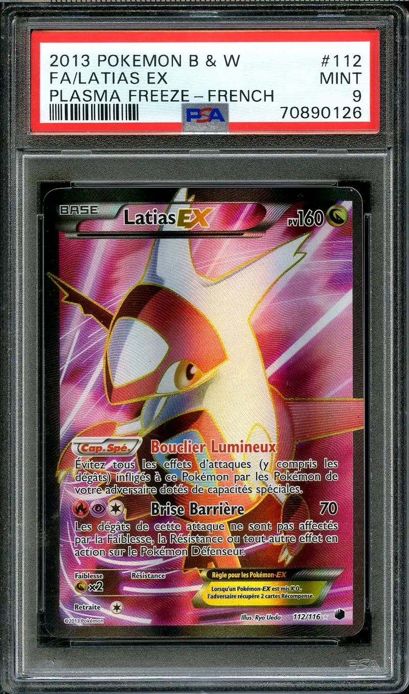 PSA 9 Latias Ex