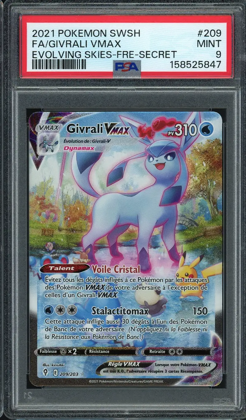 PSA 9 Givrali VMax