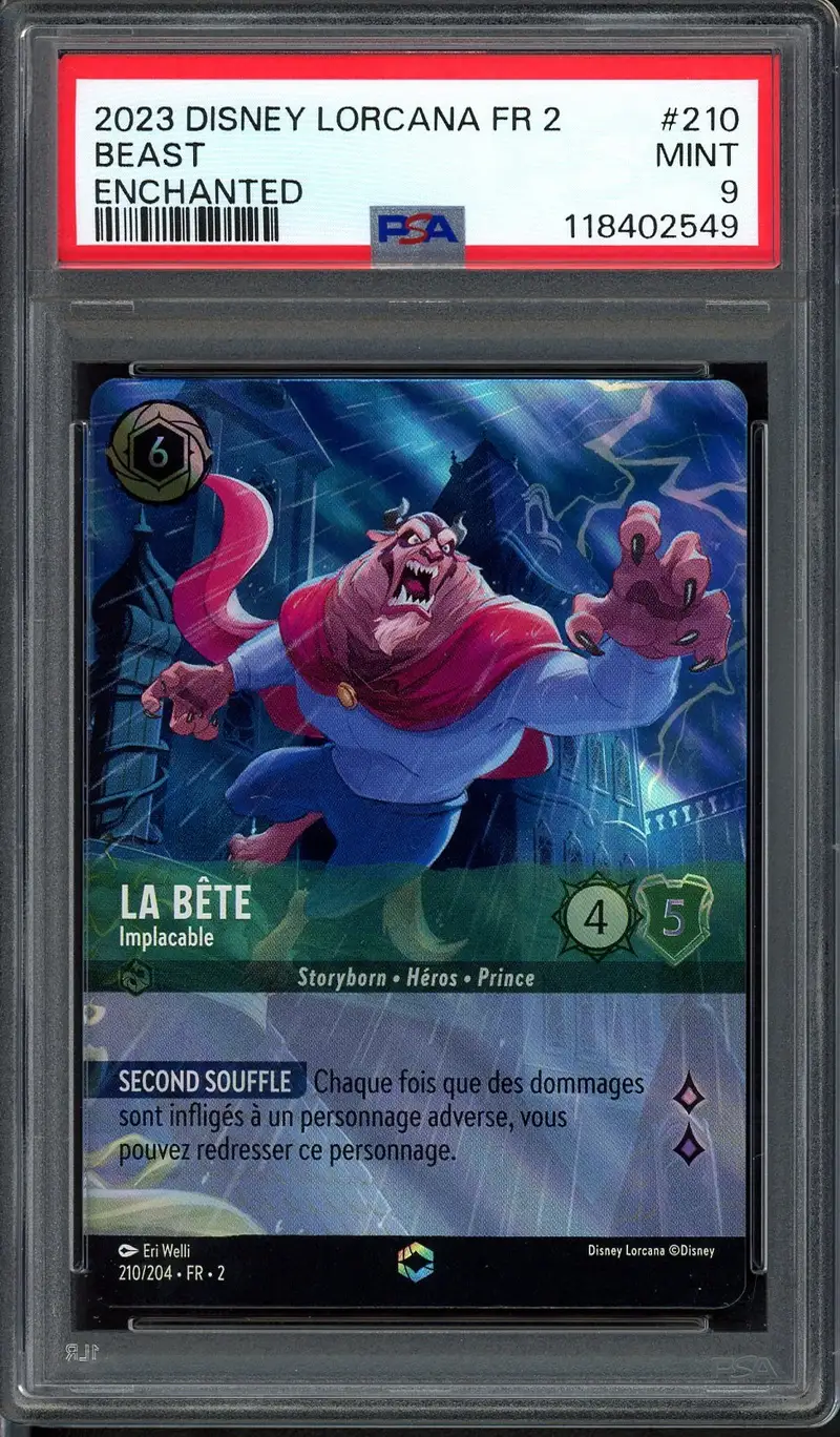 PSA 9 La Bête Enchantée