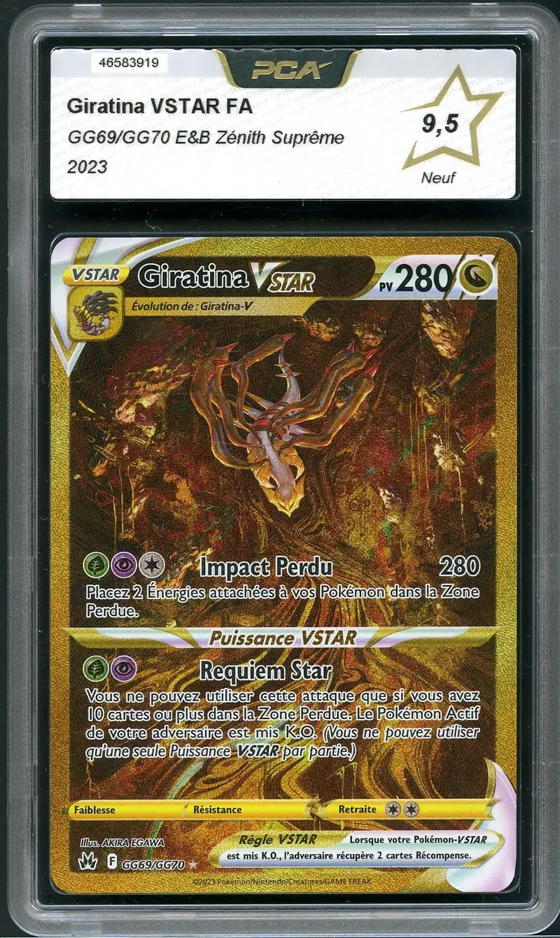 PCA 9.5 Giratina VStar Gold