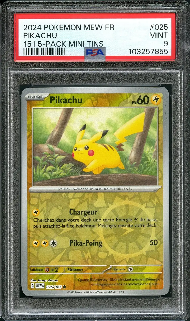 PSA 9 Pikachu Costco