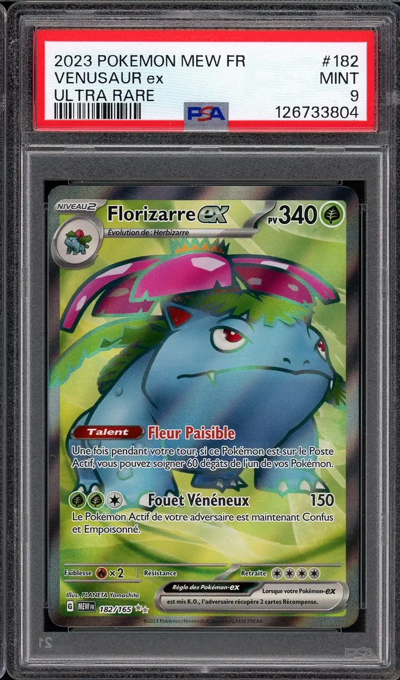 PSA 9 Florizarre Ex