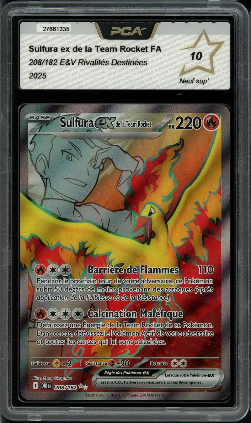 PCA 10 Sulfura Ex de la Team Rocket