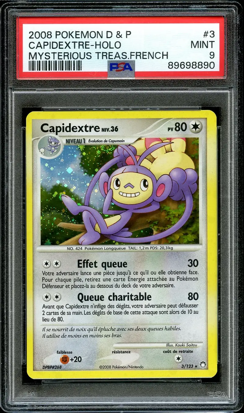 PSA 9 Capidextre Holo