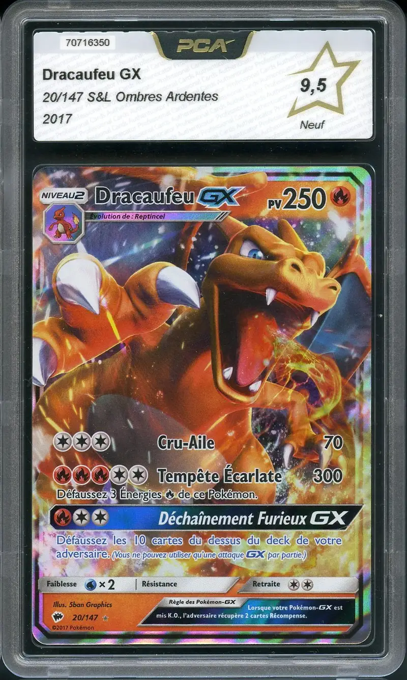 PCA 9.5 Dracaufeu Gx
