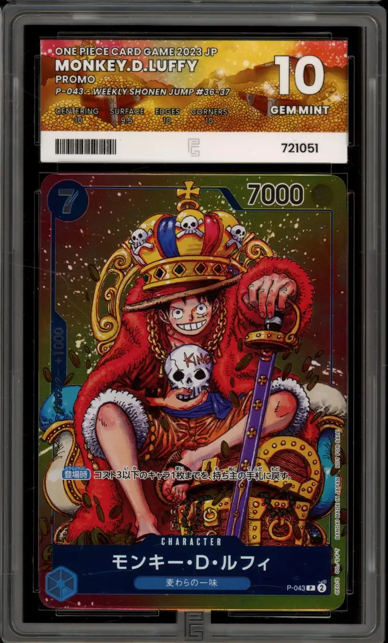 PSA 9 Monkey D. Luffy