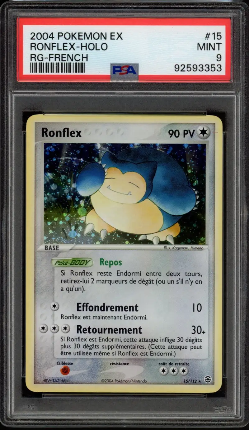PSA 9 Ronflex Holo