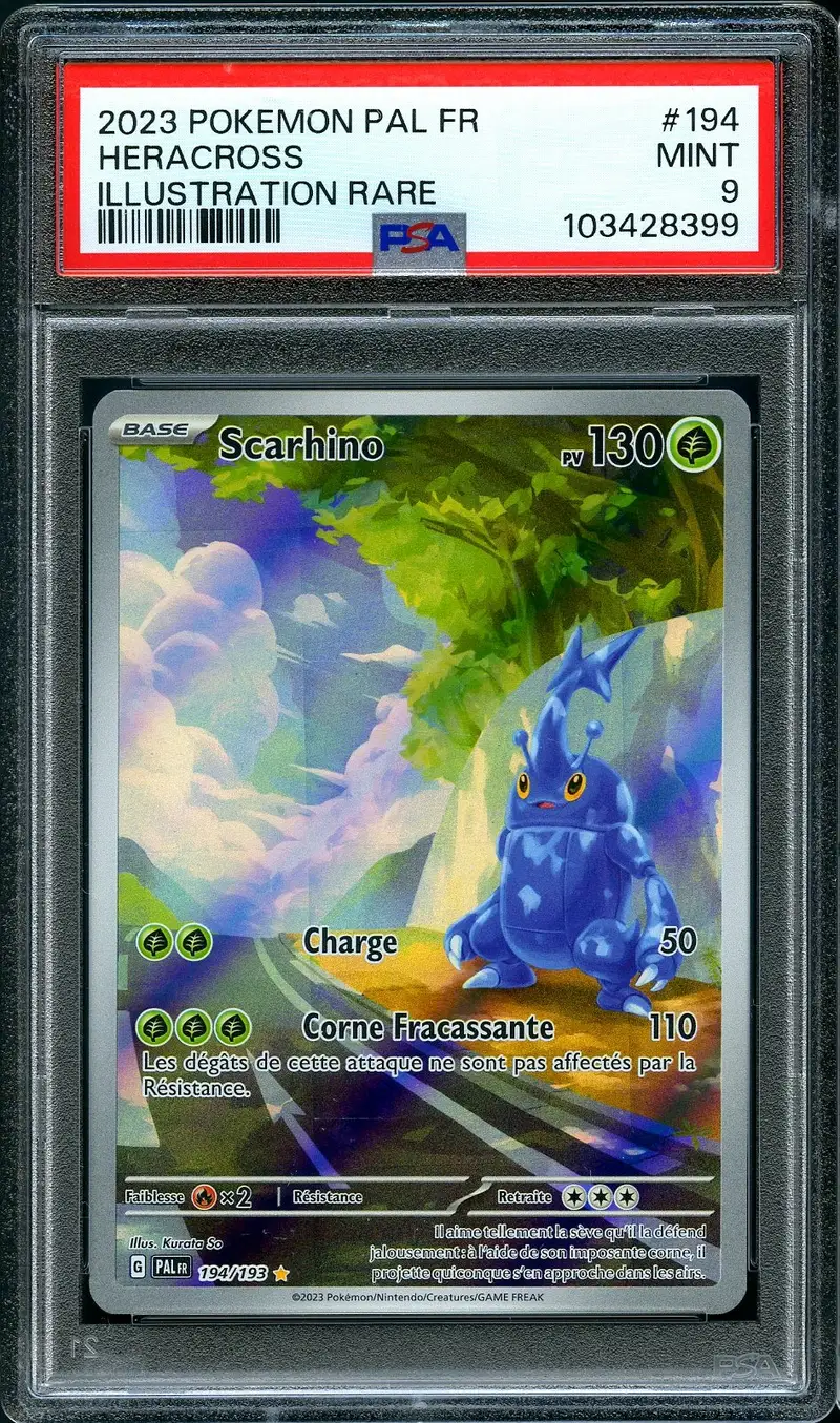 PSA 9 Scarhino