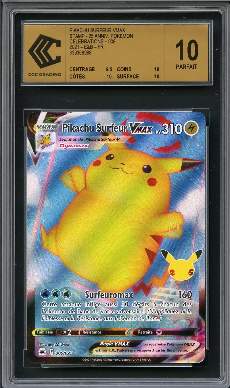 CCC 10 Pikachu Surfeur VMax