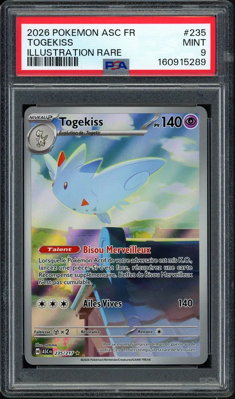 PSA 9 Togekiss