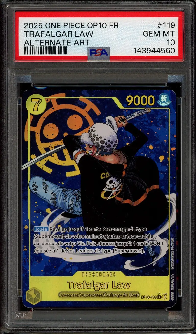 PSA 10 Trafalgar Law
