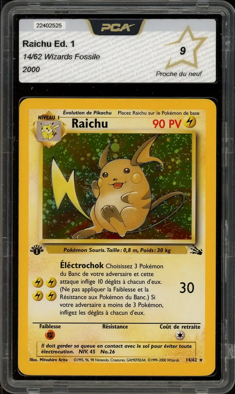 PCA 9 Raichu Holo