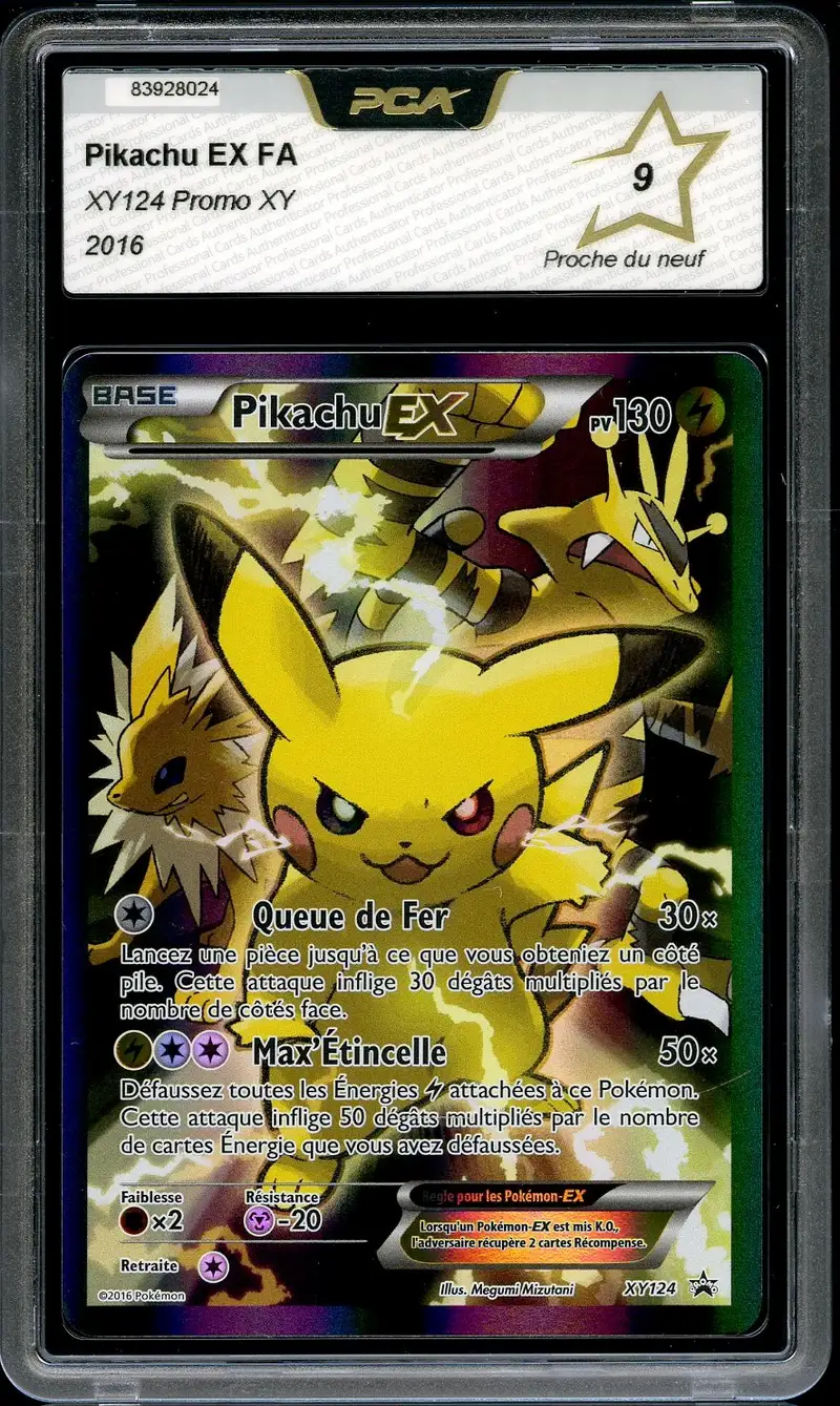PCA 9 Pikachu Ex